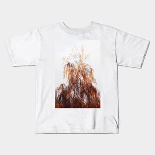 Autumn Birch Tree Kids T-Shirt